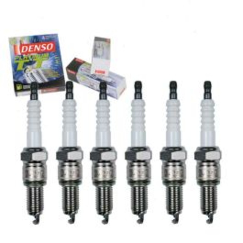 6 pc DENSO Platinum TT Spark Plugs for 1961-1969 Chevrolet C30 Pickup 3.8L 4.1L L6