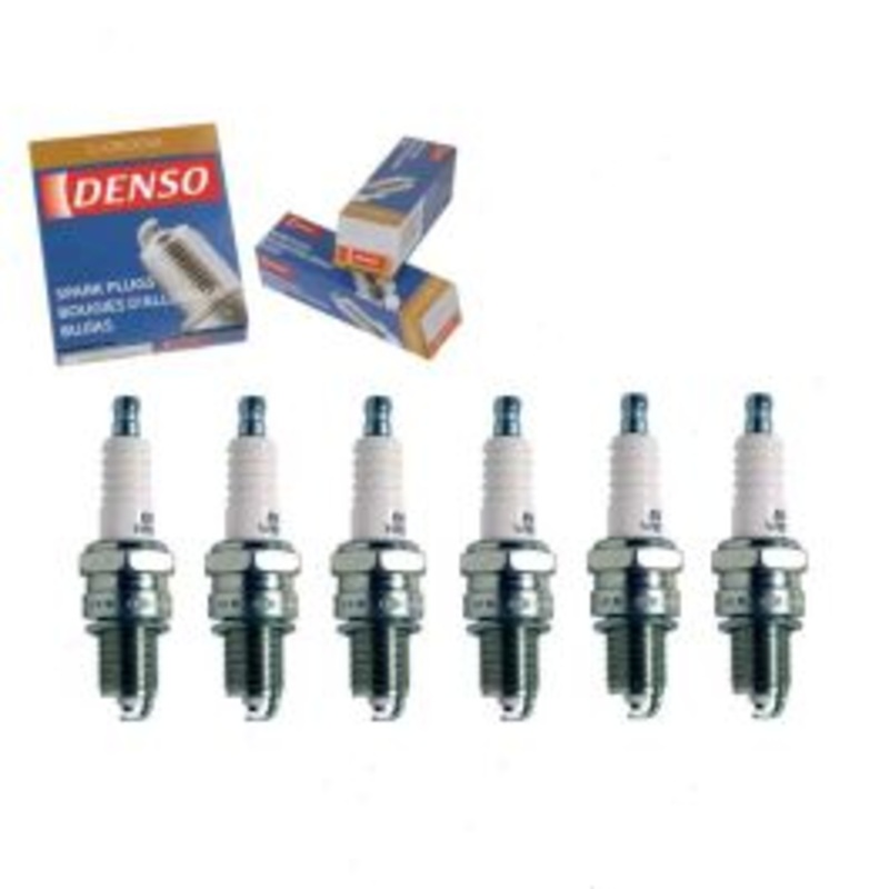 6 pc DENSO Standard U-Groove Spark Plugs for 1968-1969 Chevrolet K20 Suburban 4.1L L6