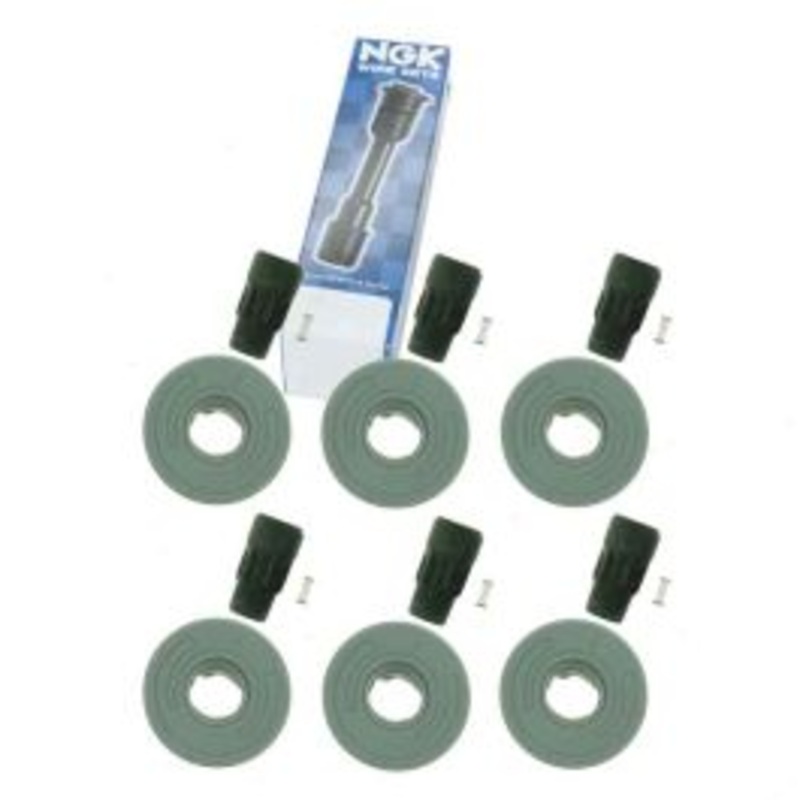 6 pc NGK Ignition Coil Boots for 2013-2014 Ford Police Interceptor Sedan 3.5L 3.7L V6