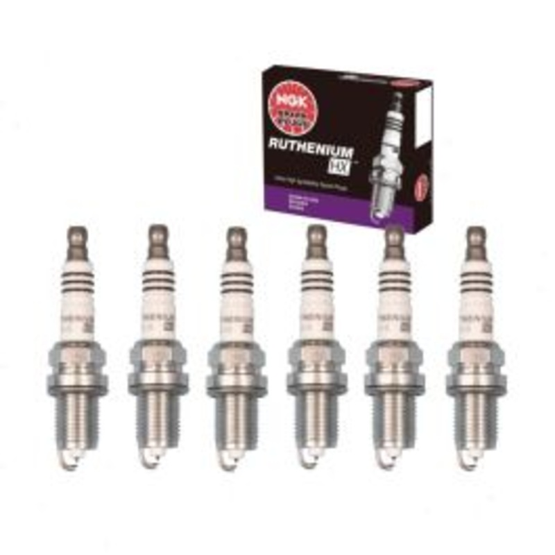 6 pc NGK Ruthenium HX Spark Plugs for 1997-2001 Lexus ES300 3.0L V6