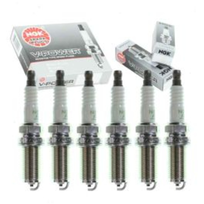 6 pc NGK V-Power Spark Plugs for 2003-2008 Infiniti FX35 3.5L V6