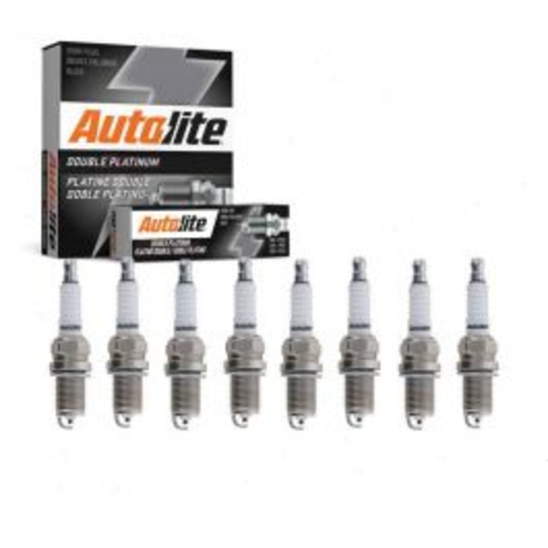 8 pc Autolite Double Platinum APP3923 Spark Plug