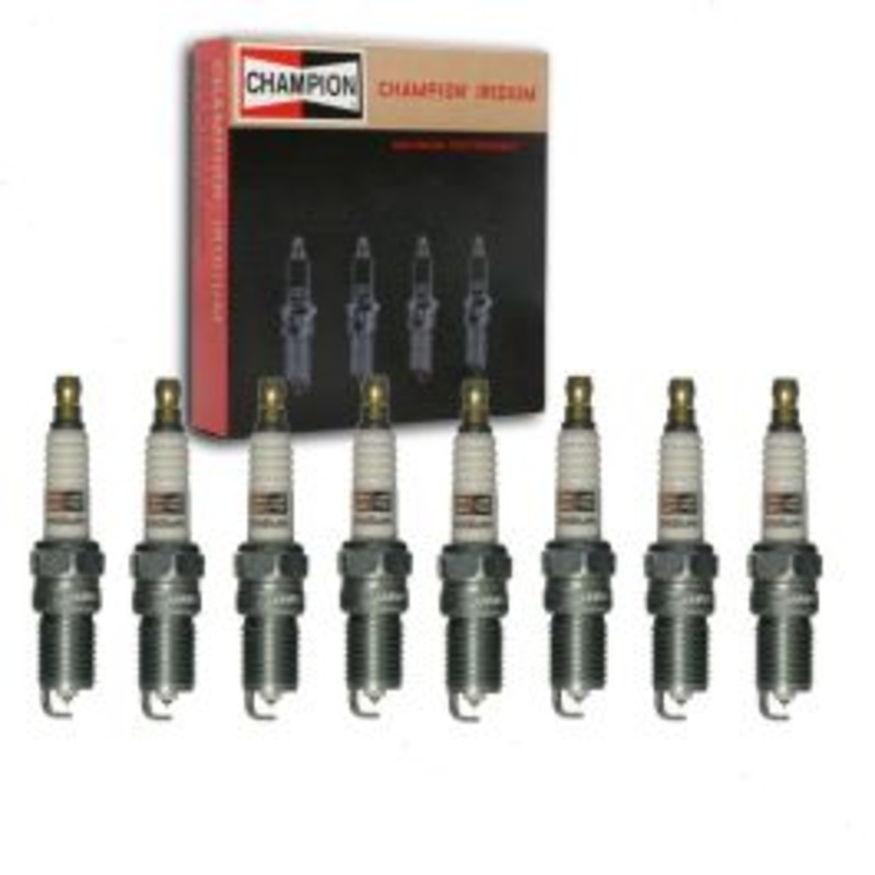 8 pc Champion Iridium Spark Plugs for 1996-2002 Chevrolet Express 3500 5.7L V8