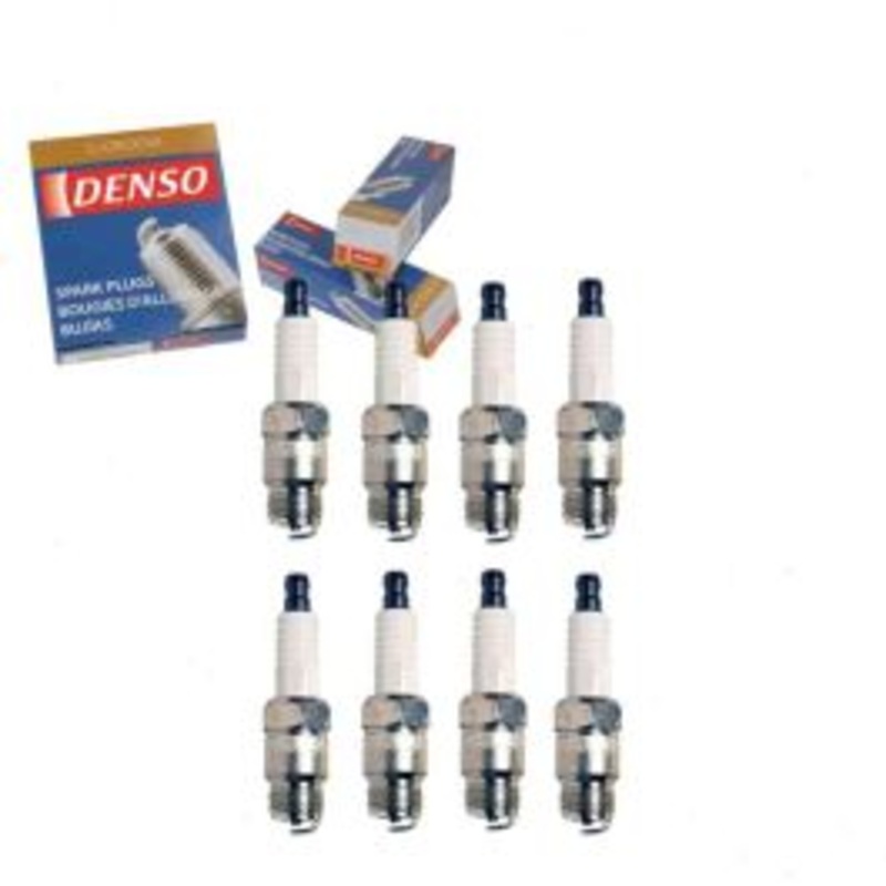 8 pc DENSO Standard U-Groove Spark Plugs for 1975-1976 GMC C25 5.7L 7.4L V8