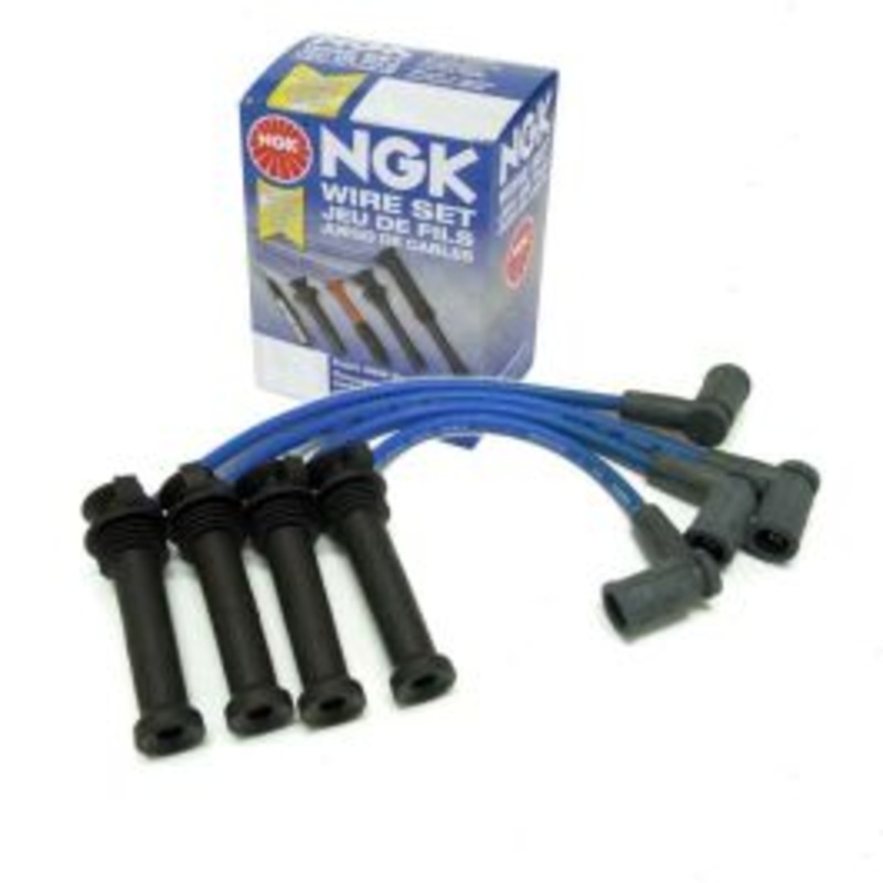 NGK Spark Plug Wire Set for 2001-2010 Mazda B2300 2.3L L4