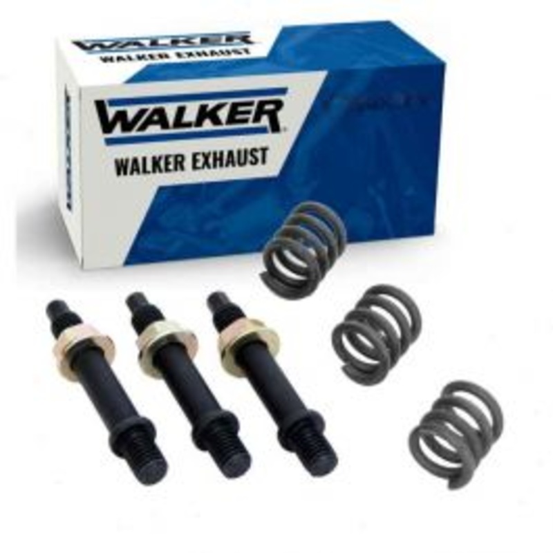 Walker Front Pipe To Extension Pipe Exhaust Bolt & Spring for 1975-1977 Oldsmobile Cutlass 5.7L 7.5L V8