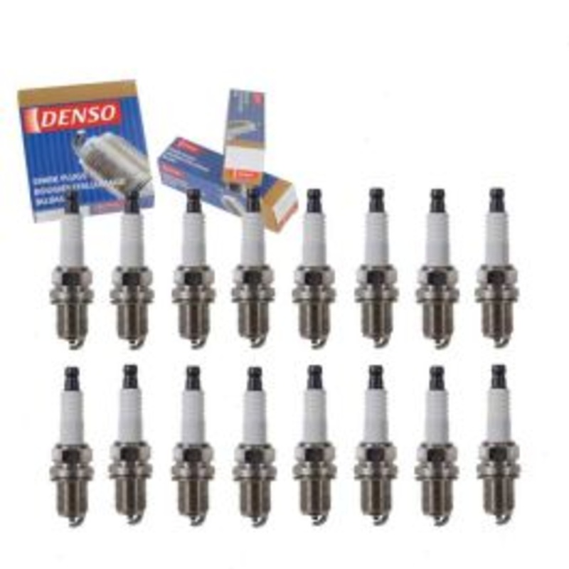 16 pc DENSO Standard Spark Plugs for 2000-2003 Mercedes-Benz ML55 AMG 5.5L V8