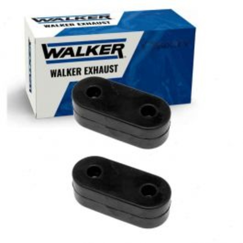 2 pc Walker Exhaust System Insulators for 1988-1995 Dodge Grand Caravan 2.5L 3.0L 3.3L 3.8L L4 V6
