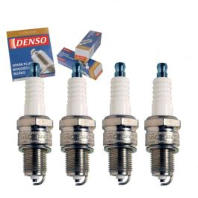 4 pc DENSO Standard U-Groove Spark Plugs for 1971-1972 Mercury Capri 1.6L L4