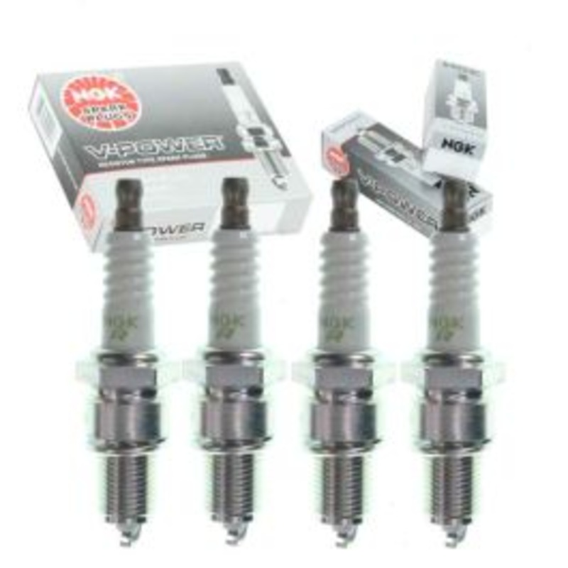 4 pc NGK V-Power Spark Plugs for 1978-1979 Nissan 510 2.0L L4