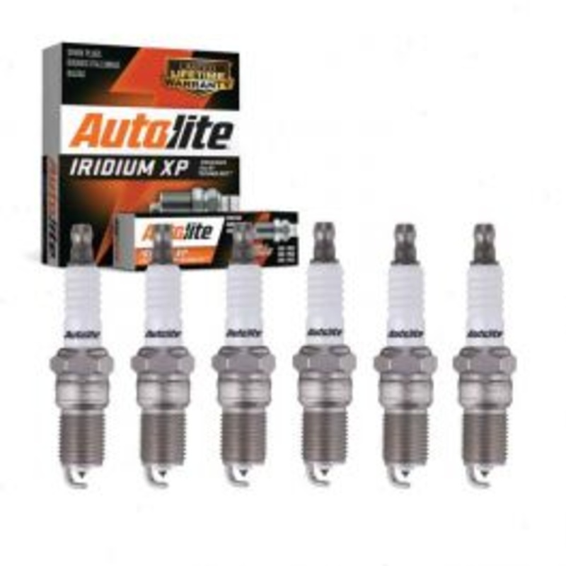 6 pc Autolite Iridium XP Spark Plug for 1993-1999 Oldsmobile 88 3.8L V6