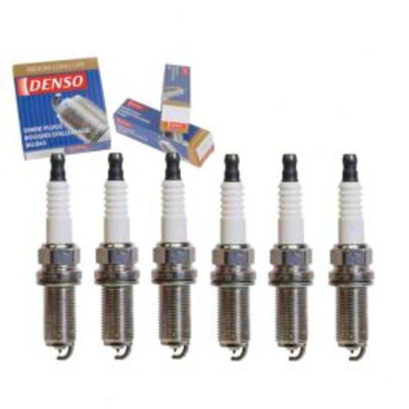 6 pc DENSO Iridium Long Life 3433 SK20HPR-L11 Spark Plugs
