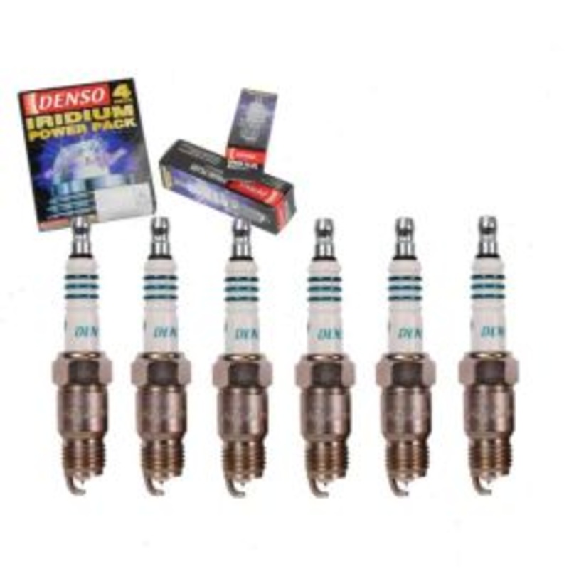 6 pc DENSO Iridium Power Spark Plugs for 1970-1995 Pontiac Firebird 3.4L 3.8L 4.1L L6 V6