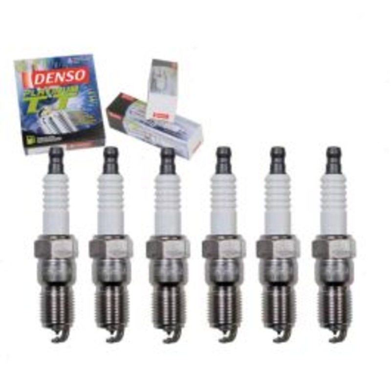 6 pc DENSO Platinum TT Spark Plugs for 1986-1987 Oldsmobile Firenza 2.8L V6