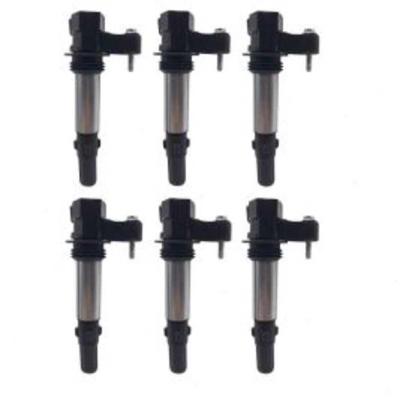 6 pc Hitachi Ignition Coils for 2005-2009 Cadillac STS 3.6L V6
