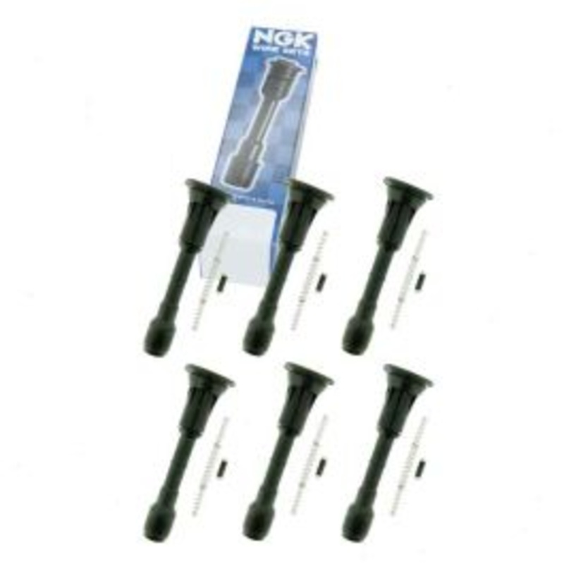 6 pc NGK Ignition Coil Boots for 2009-2010 Infiniti M35 3.5L V6
