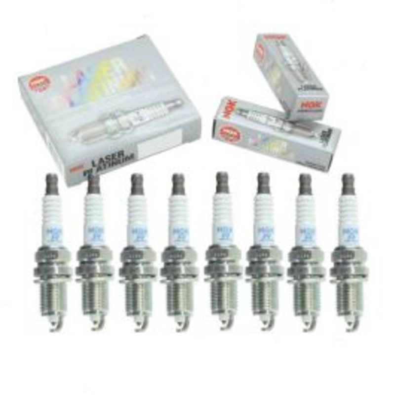 8 pc NGK Laser Platinum Spark Plugs for 1997-2003 Dodge Dakota 5.2L 5.9L V8