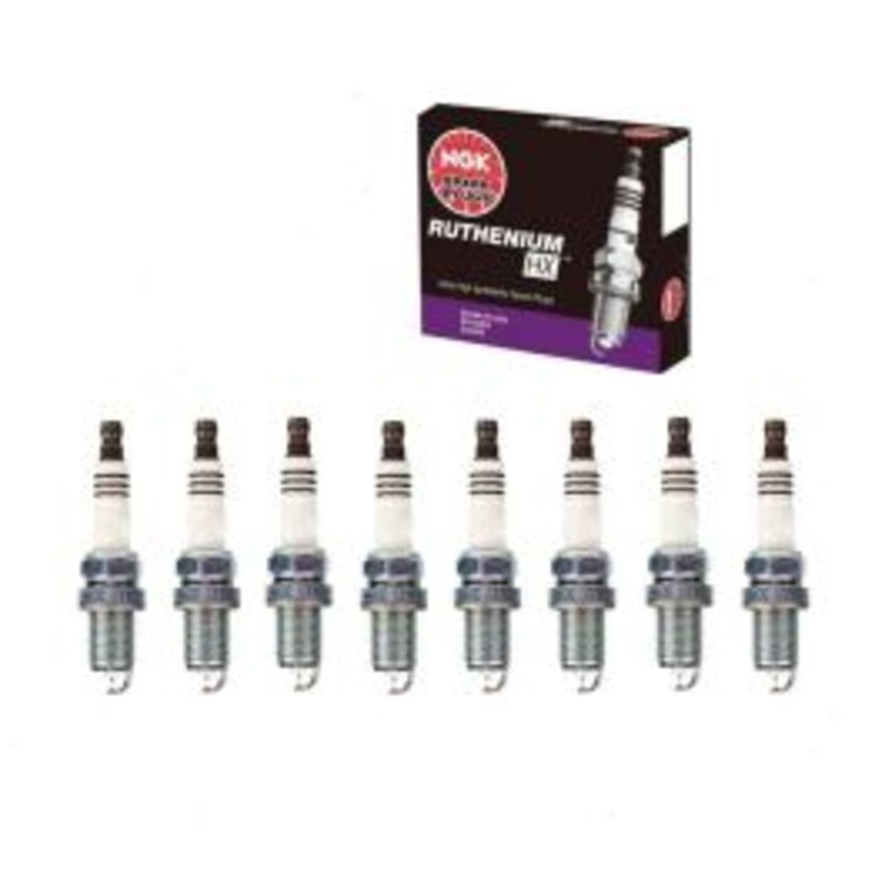 8 pc NGK Ruthenium HX Spark Plugs for 2006-2007 Jeep Commander 4.7L V8