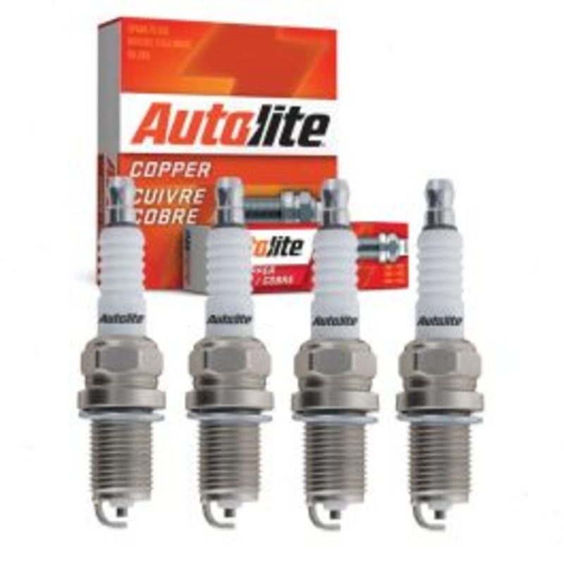 4 pc Autolite Copper Core Spark Plugs for 1987-1989 Nissan Pulsar NX 1.8L L4