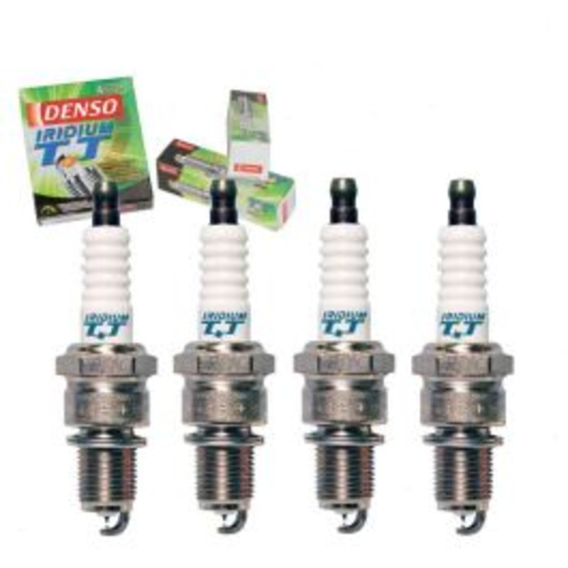 4 pc DENSO Iridium TT Spark Plugs for 1976-1980 Plymouth Arrow 1.6L 2.0L L4