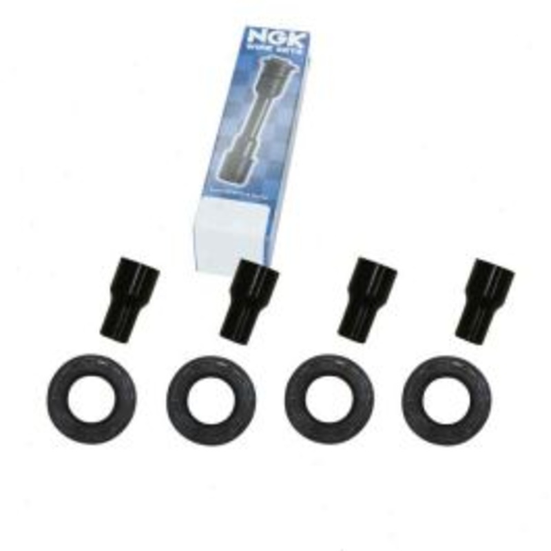 4 pc NGK Ignition Coil Boots for 2003-2013 Toyota Matrix 1.8L 2.4L L4