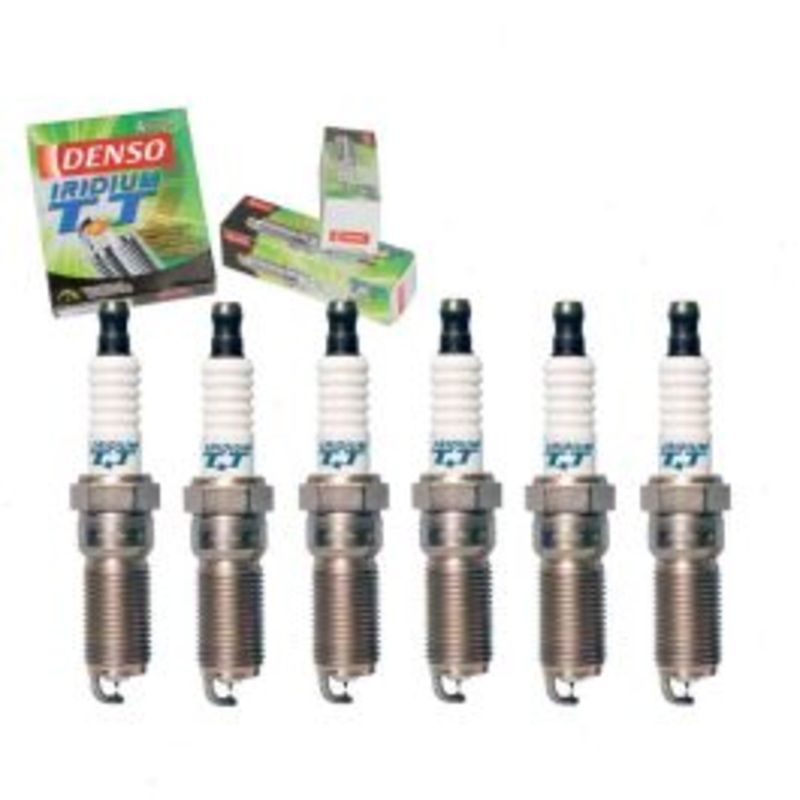 6 pc DENSO Iridium TT Spark Plugs for 2010-2016 Lincoln MKT 3.5L 3.7L V6