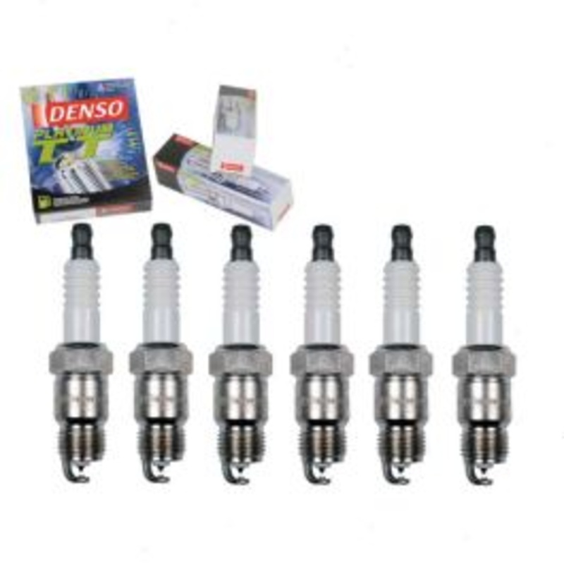 6 pc DENSO Platinum TT Spark Plugs for 1970-1974 Chevrolet P10 Van 4.1L L6