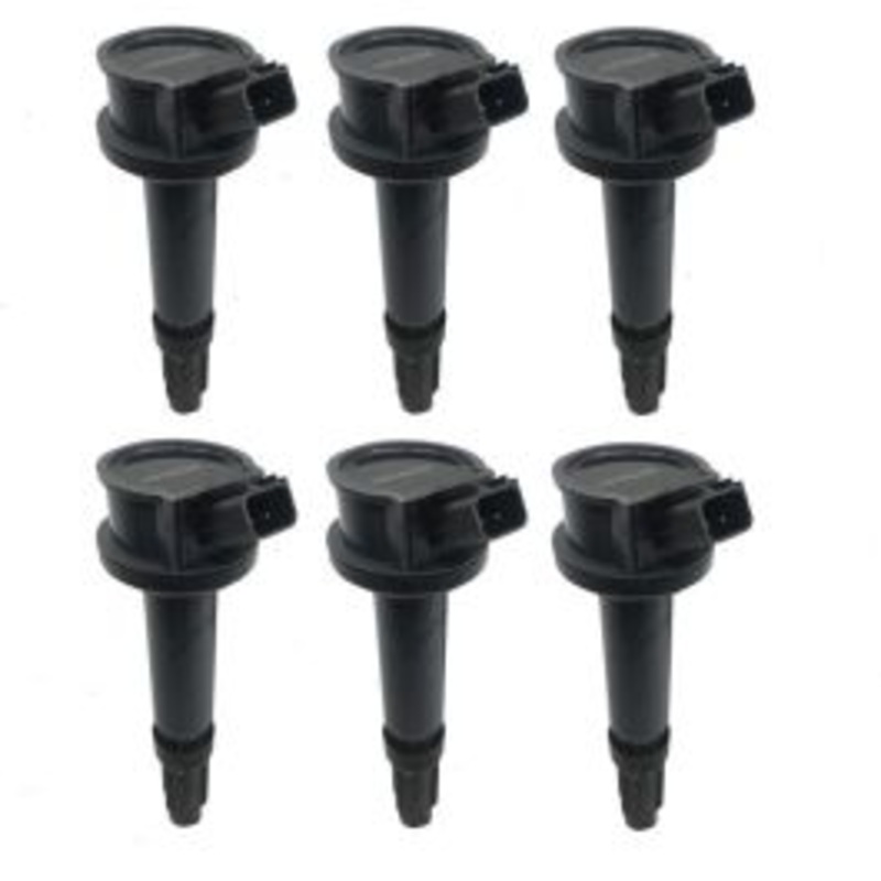 6 pc Hitachi Ignition Coils for 2006-2011 Mercury Milan 3.0L V6