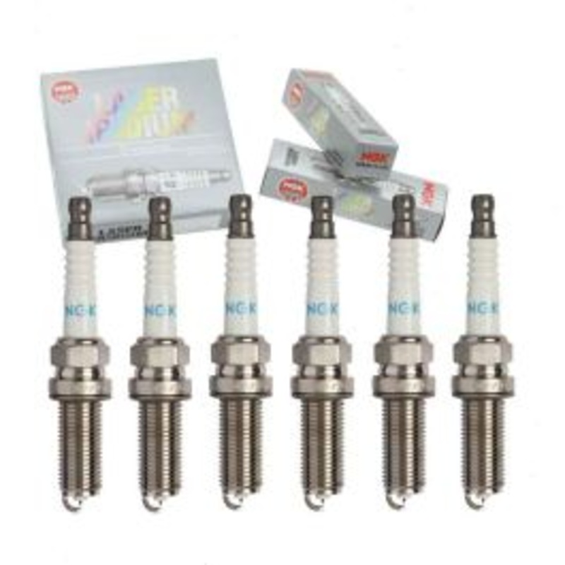 6 pc NGK Laser Iridium Spark Plugs for 2014-2018 Maserati Quattroporte 3.0L V6