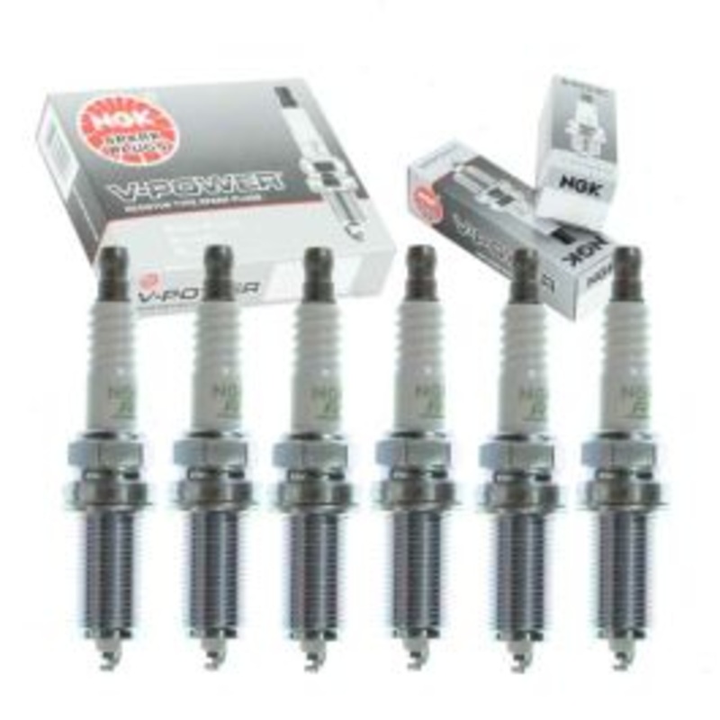 6 pc NGK V-Power Spark Plugs for 2011-2014 Toyota Highlander 3.5L V6