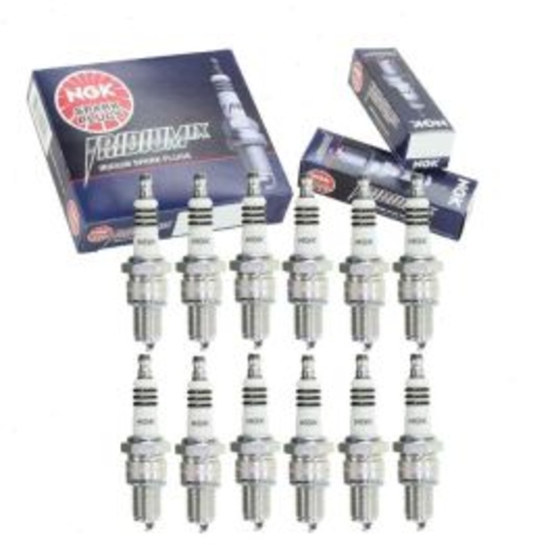 12 pc NGK Iridium IX Spark Plugs for 1968-1974 Ferrari 365 GTB 4 4.4L V12