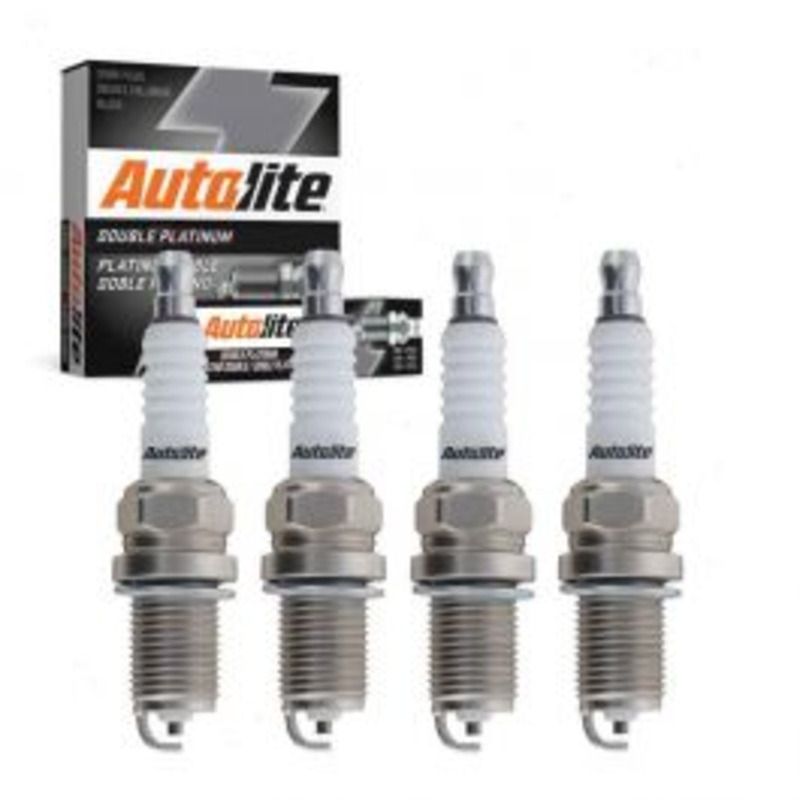 4 pc Autolite Double Platinum Spark Plug for 1986-1993 Toyota Celica 1.6L