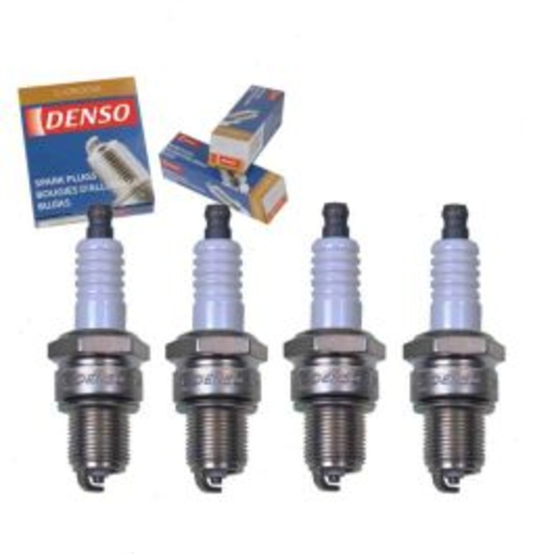 4 pc DENSO Standard U-Groove Spark Plugs for 1985-1988 Nissan Sentra 1.6L L4
