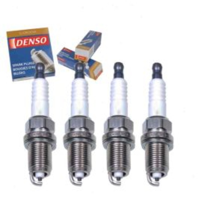 4 pc DENSO Standard U-Groove Spark Plugs for 2003-2010 Pontiac Vibe 1.8L 2.4L L4