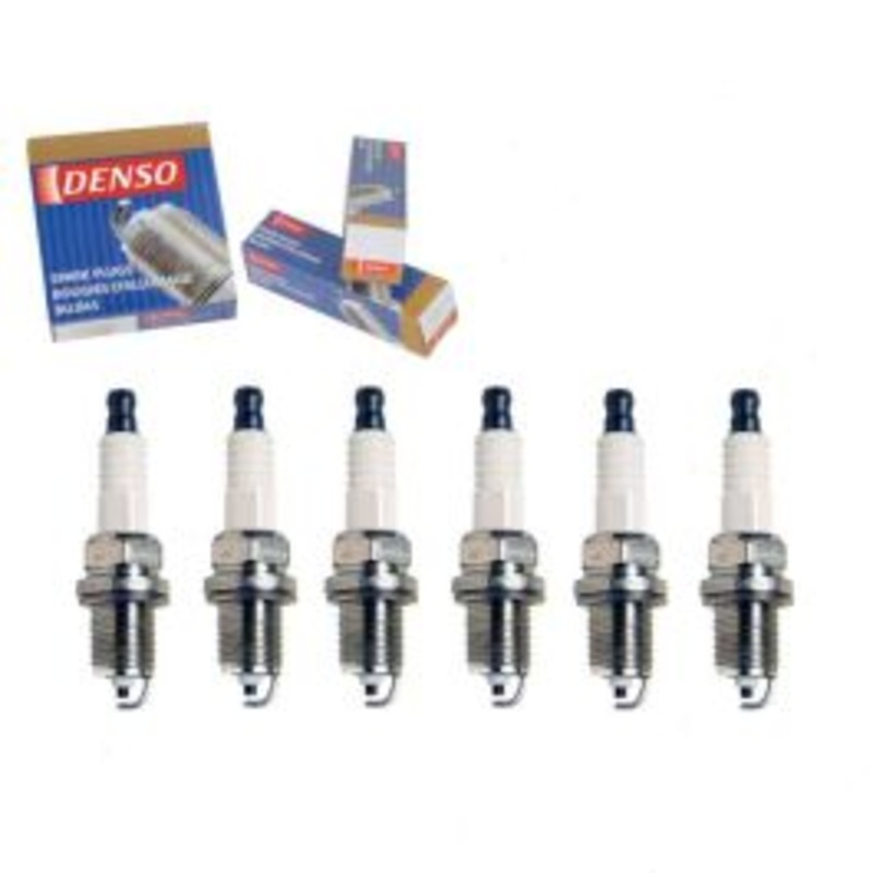 6 pc DENSO Standard Spark Plugs for 1990-1991 Mazda 929 3.0L V6