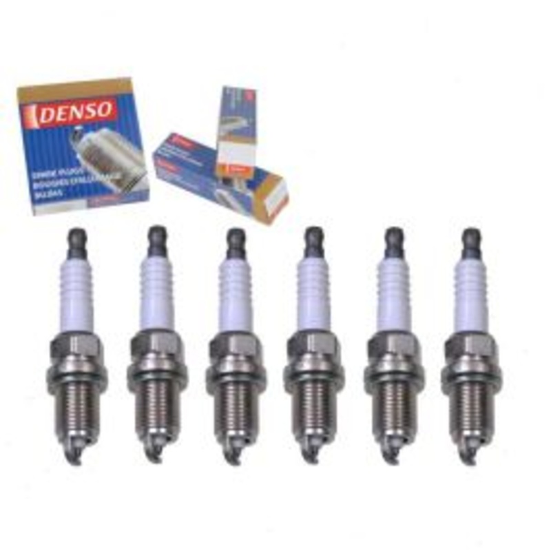 6 pc DENSO Standard Spark Plugs for 2004-2010 Dodge Dakota 3.7L V6