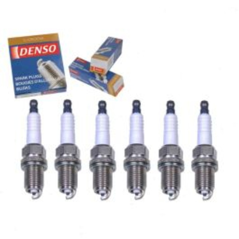 6 pc DENSO Standard U-Groove Spark Plugs for 1992-1994 Mazda MX-3 1.8L V6