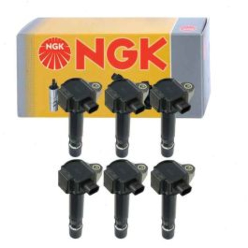 6 pc NGK Ignition Coils for 2016-2018 Acura RDX 3.5L V6
