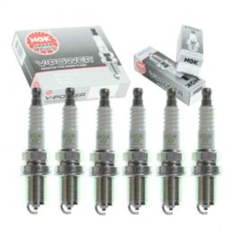 6 pc NGK V-Power Spark Plugs for 1991-1999 Mitsubishi 3000GT 3.0L V6