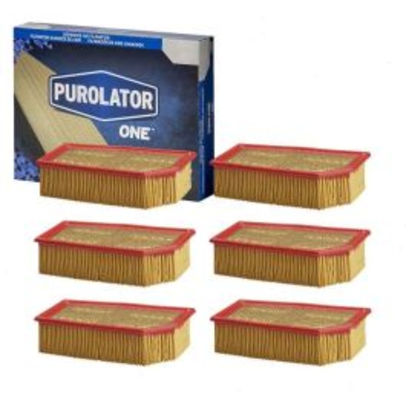 6 pc Purolator ONE A55565 Air Filters