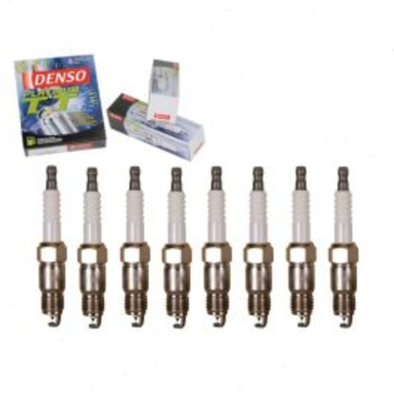 8 pc DENSO Platinum TT Spark Plugs for 1983-1997 Ford F-250 5.0L 5.8L 7.5L V8