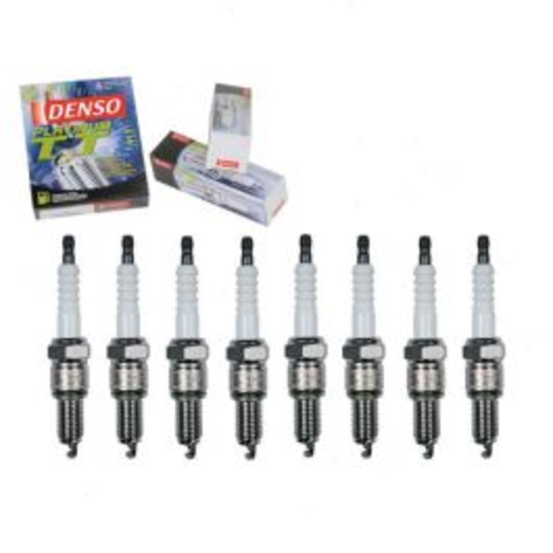 8 pc DENSO Platinum TT Spark Plugs for 1986-1992 Rolls-Royce Corniche II 6.8L V8