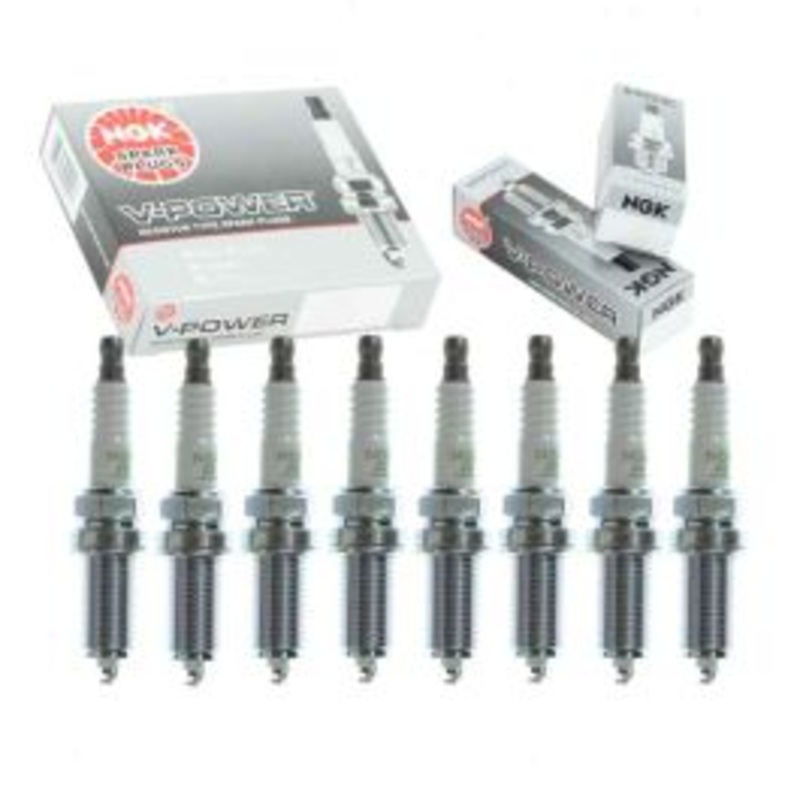 8 pc NGK V-Power Spark Plugs for 2010-2017 Lexus GX460 4.6L V8