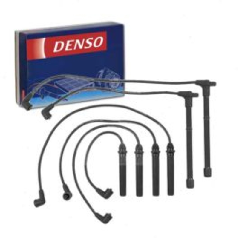 DENSO Spark Plug Wire Set for 2003-2004 Nissan Xterra 3.3L V6