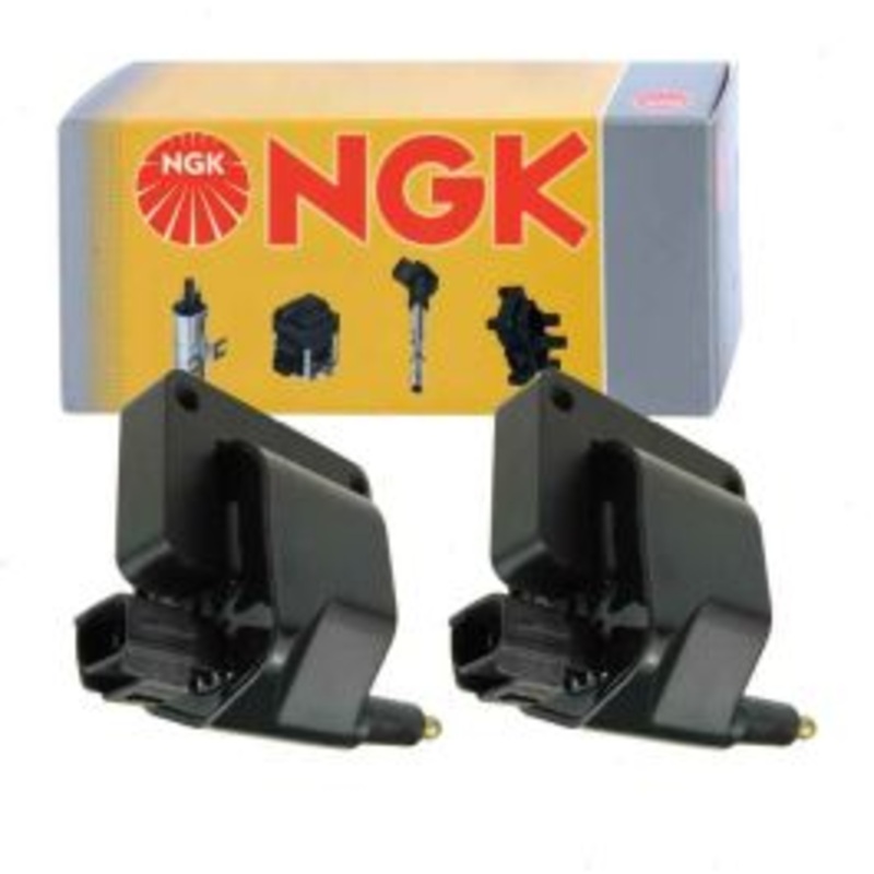 2 pc NGK 48633 U1085 Ignition Coils