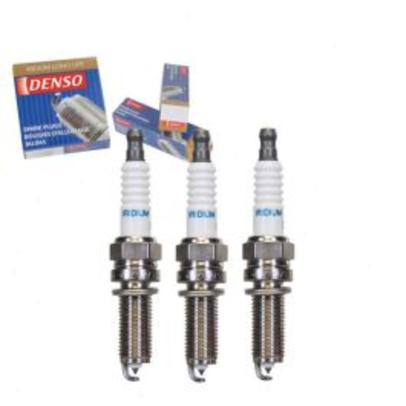 3 pc DENSO Iridium Long Life Spark Plugs for 2008-2015 Smart Fortwo 1.0L L3