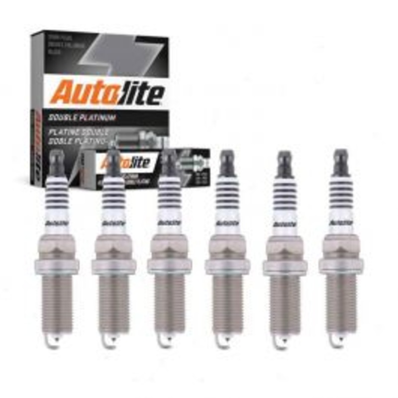 6 pc Autolite Double Platinum Spark Plug for 2002-2008 Nissan Maxima