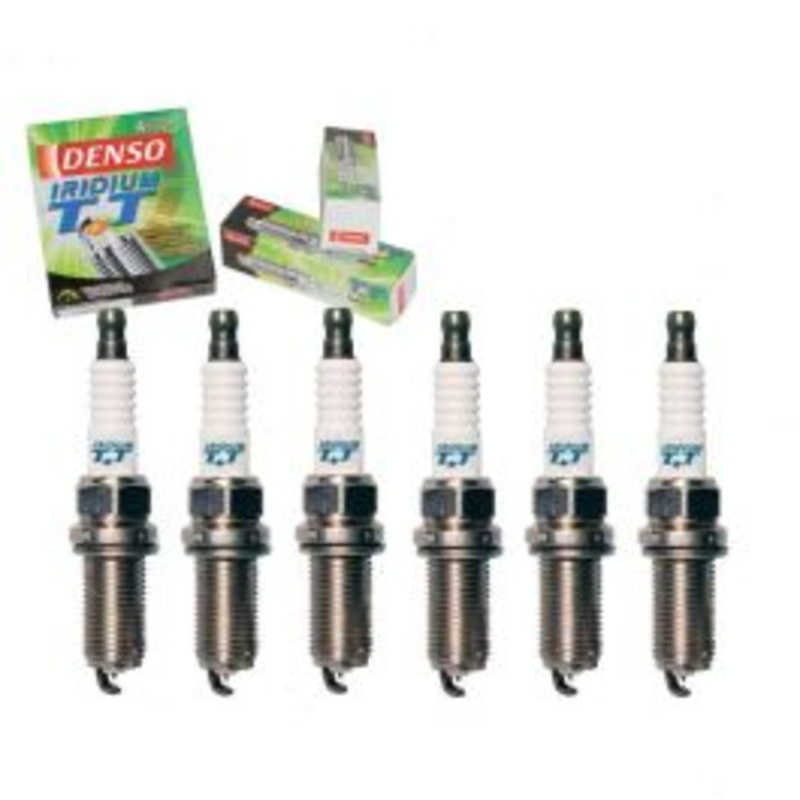 6 pc DENSO Iridium TT Spark Plugs for 2006-2007 Subaru B9 Tribeca 3.0L H6