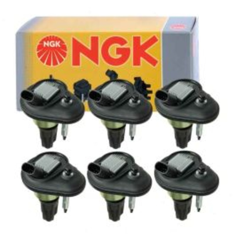 6 pc NGK 48844 U5080 Ignition Coils
