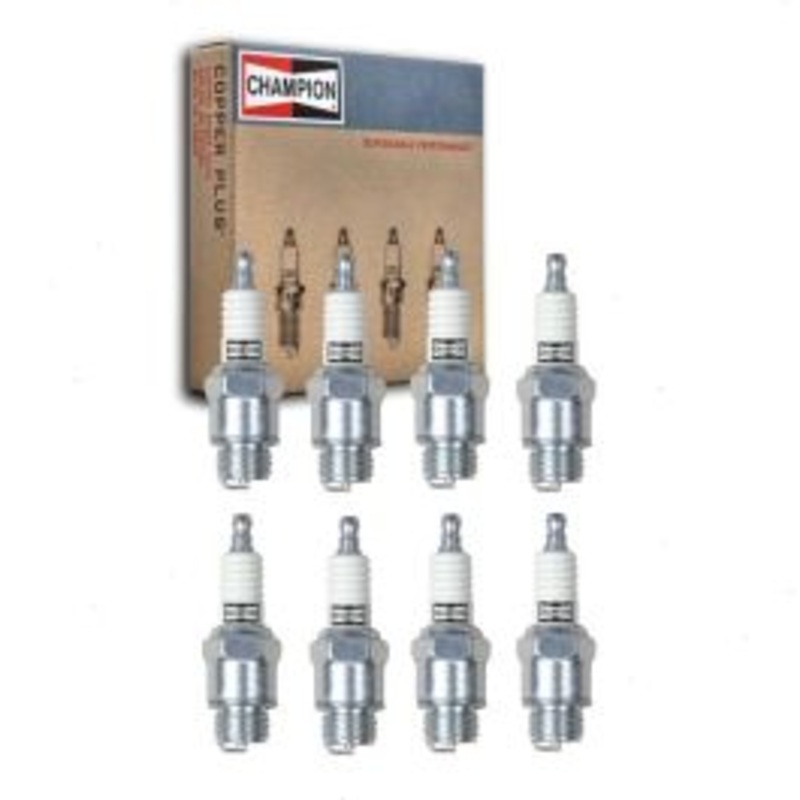 8 pc Champion Industrial Spark Plugs for 1933 LaSalle Series 345C 5.8L V8